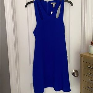 Royal blue dress